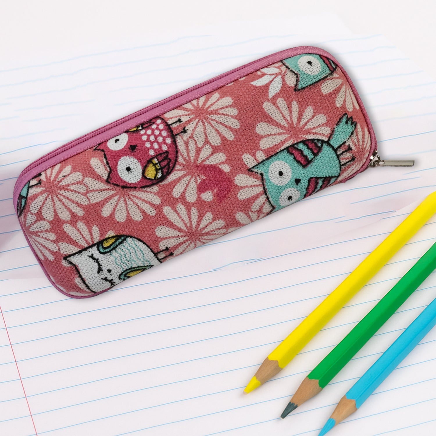 Durable Zipper Pencil Pouch Case - (1 Pc) Durable Zipper Pencil Pouch Case - (1 Pc)